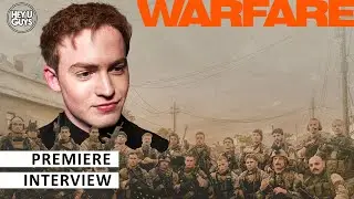 Kit Connor | Warfare UK Premiere Red Carpet Interview | Alex Garland