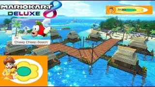Mario Kart 8 Deluxe DS Cheep Cheep Beach (Daisy)