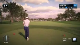 Jordan Spieth amazing slam dunk hole in one on par 4