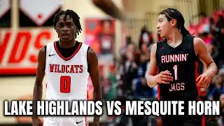 TXHSBB Lake highlands vs Mesquite horn ( GAME WINNING BUCKET)
