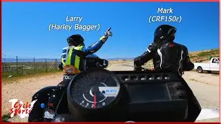 Harley Bagger Haulin' the mail on Horse Thief Mile