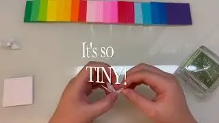 Folding 250 Paper Cranes (Challenge: Using 5cm x 5cm paper)