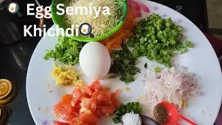 🍳 Super Tasty Egg Semiya Khichdi | Quick & Easy Recipe🔹#EggSemiyaKhichdi#EggRecipe#QuickBreakfast