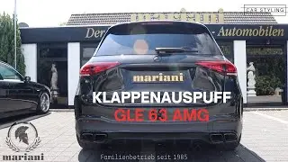 Mercedes GLE 63 AMG I Klappenauspuff Sound I mariani &reg; Car Styling / Tuning seit 1985