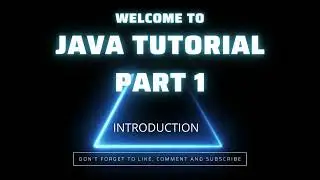 JAVA programming tutorial for complete beginners part 1 introduction | English