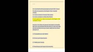 HERZING UNIVERSITY NU 631 WOMEN ACROSS THE LIFESPAN QUIZ 2 WELL ANSWERED