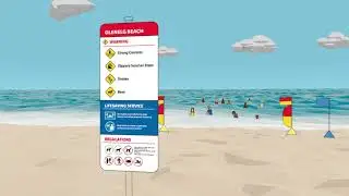 SLSSA - Beach Safety Series - Lesson 1: Stop, Look, Plan - Portuguese