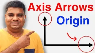 Arrow at the End of Axis In Origin (Tutorial)