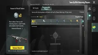 ✅Bgmi 2.9 Recall Event || How to get recall tokens Bgmi | recall Tokens Event | Recall token Reedem
