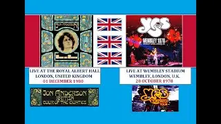 Yes Live: London Medley Performances By Yes (1978) And Jon Anderson (1980) / 2025 Band Geeks Medley