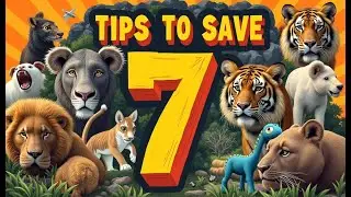 7 Ways You Can Help Protect Endangered Animals #SaveTheWild #EcoFriendly #AnimalRights