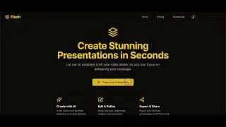 Create Stunning Presentations in Seconds with Flash AI | Best AI Presentation Tool!