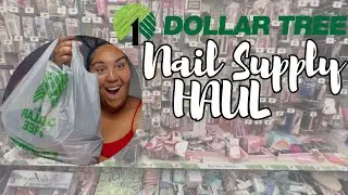 $1.25 NAIL SUPPLY HAUL FROM THE DOLLAR TREE