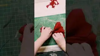 DIY poinsettia bows