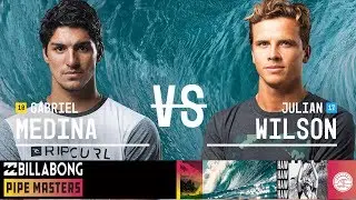 Gabriel Medina vs. Julian Wilson - FINAL - Billabong Pipe Masters 2018