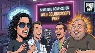 Shocking Confession: Howard Stern's Wild Colonoscopy Prep | The Howard Stern Show