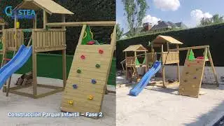 Construcci&oacute;n de parque infantil - Fase 2 | Construction of playground - Phase 2
