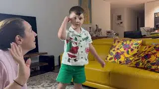 Tristan Builds a Big Puzzle | Calm Playtime, toddler learning.