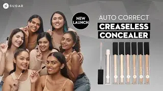 New Launch Alert - Auto Correct Creaseless Concealer | SUGAR Cosmetics