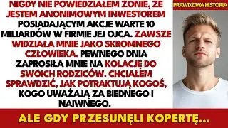 Nigdy Żonie Nie Mówiłem: Jestem Anonimowym Inwestorem Z 15 Miliardami W Firmie Ojca