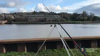 Whiting fishing at Medway City Estate, winter sea fishing mce Kent