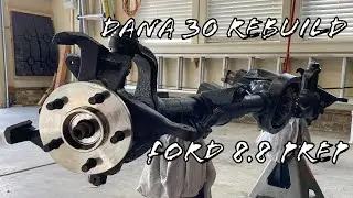 Jeep YJ Axle Swap (Ford 8.8 and Dana 30): Part 2 Axle Rebuild and Prep