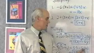 Mini Lecture: Simplifying Algebraic Expressions