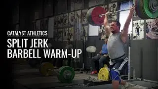 Split Jerk Barbell Warm-up