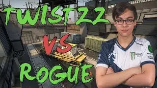 CSGO: POV Liquid Twistzz vs Rogue (26/8) train @ ECS Season 5 NA