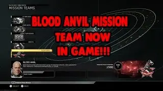 BLOOD ANVIL MISSION TEAM NOW IN IW!!!