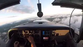 Dinner in Augusta with IFR to mins