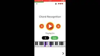 ChordProg Ear Trainer 2 - Beta Preview - 2019 - iPhone/iOS/Android