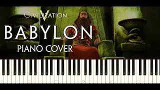 Civilization 5 - Babylon War Theme - Piano Cover - Hurrian Hymn