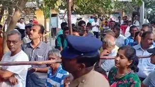 #Thalapathy #Vijay Standing In Queue To Vote