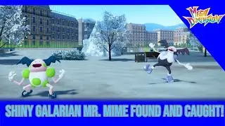 Shiny Galarian Mr. Mime Found and Caught!