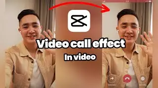 Как применить эффект видеозвонка к видео в CapCut