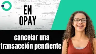 C&oacute;mo cancelar una transacci&oacute;n pendiente en OPay