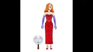 Super7 ReAction Who Framed Roger Rabbit Jessica Rabbit figure review