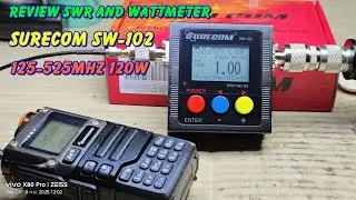 รีวิว SWR AND WATT METER Surecom SW-102