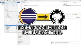 Export project from eclipse to GitHub