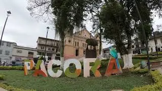 Pacora, Caldas, desde el aire, Musica Electronica Suave, #Manizales #ejecafetero