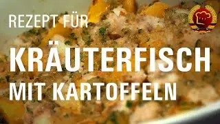 Schnelles DDR Rezept f&uuml;r Kr&auml;uterfisch mit Kartoffeln mit wenigen Zutaten