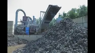 Parfer Siti - Magifer, complete line pre-shredder + shredder