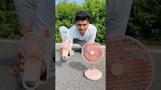 Mini Fan Vs Big Fan Battery Operated