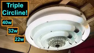 Salem Triple Tube Circline Rapid Start Fluorescent Light Fixture