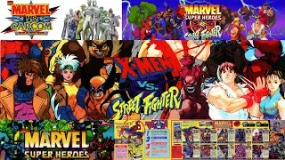 LIVE Marvel vs Capcom Action! XvSF, MvC1 & More | Back from Brazil Stream