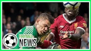 Sadio Mane caught Ederson with a high boot as he challenged for the ball on September 9