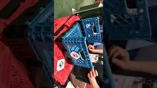 See collapsible crate in action