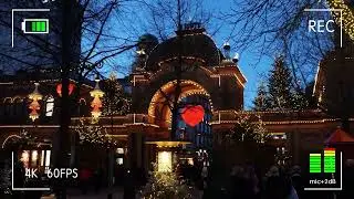 Christmas in Tivoli Copenhagen. كريسماس في كوبنهاجن (حديقة ملاهي)