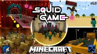 How To Download Best Squid Game Map In Minecraft PE | 1.21+